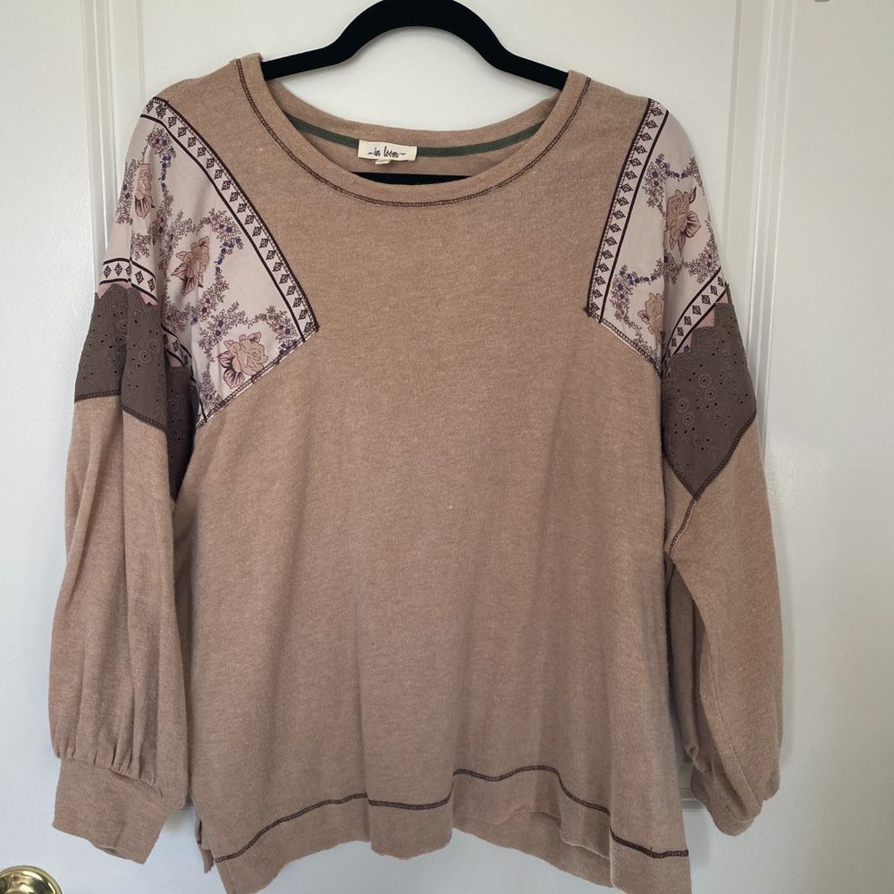 Lightweight Tan Bohme Sweater